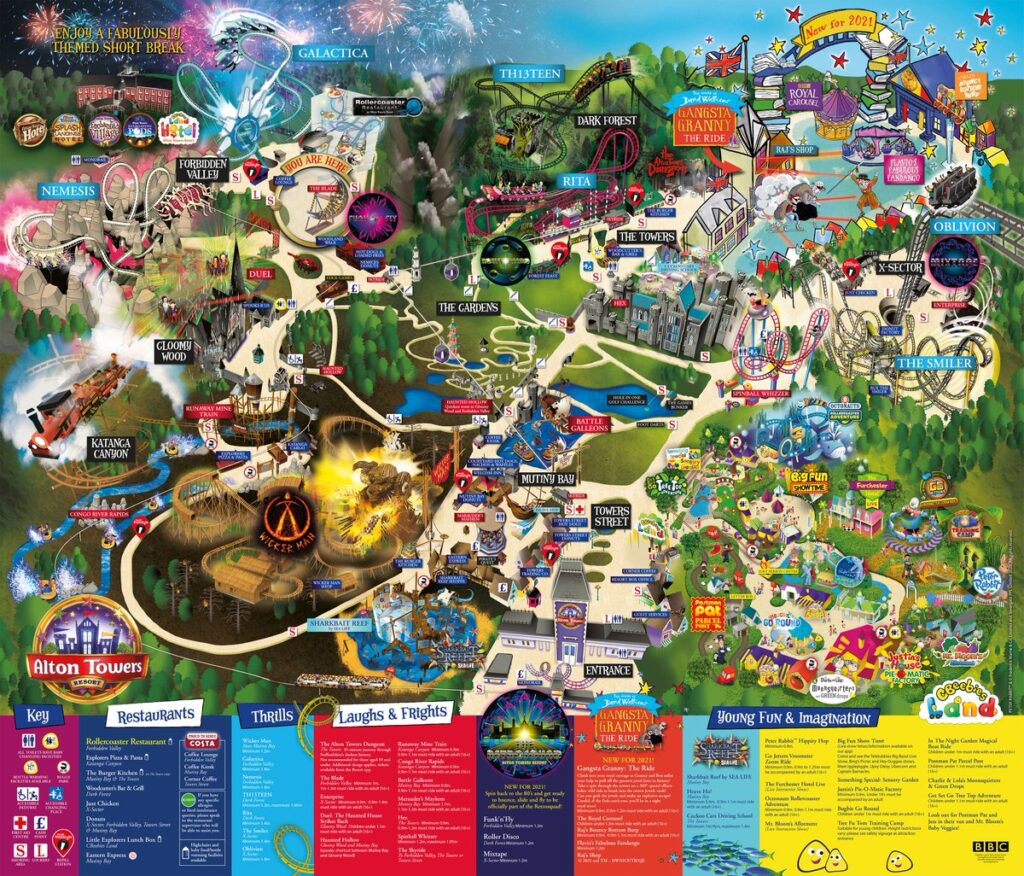 Best theme parks in the UK 