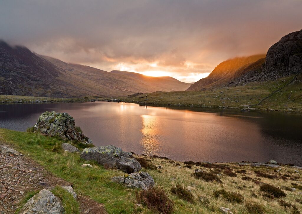 Llyn Ogwen and Llyn Idwal